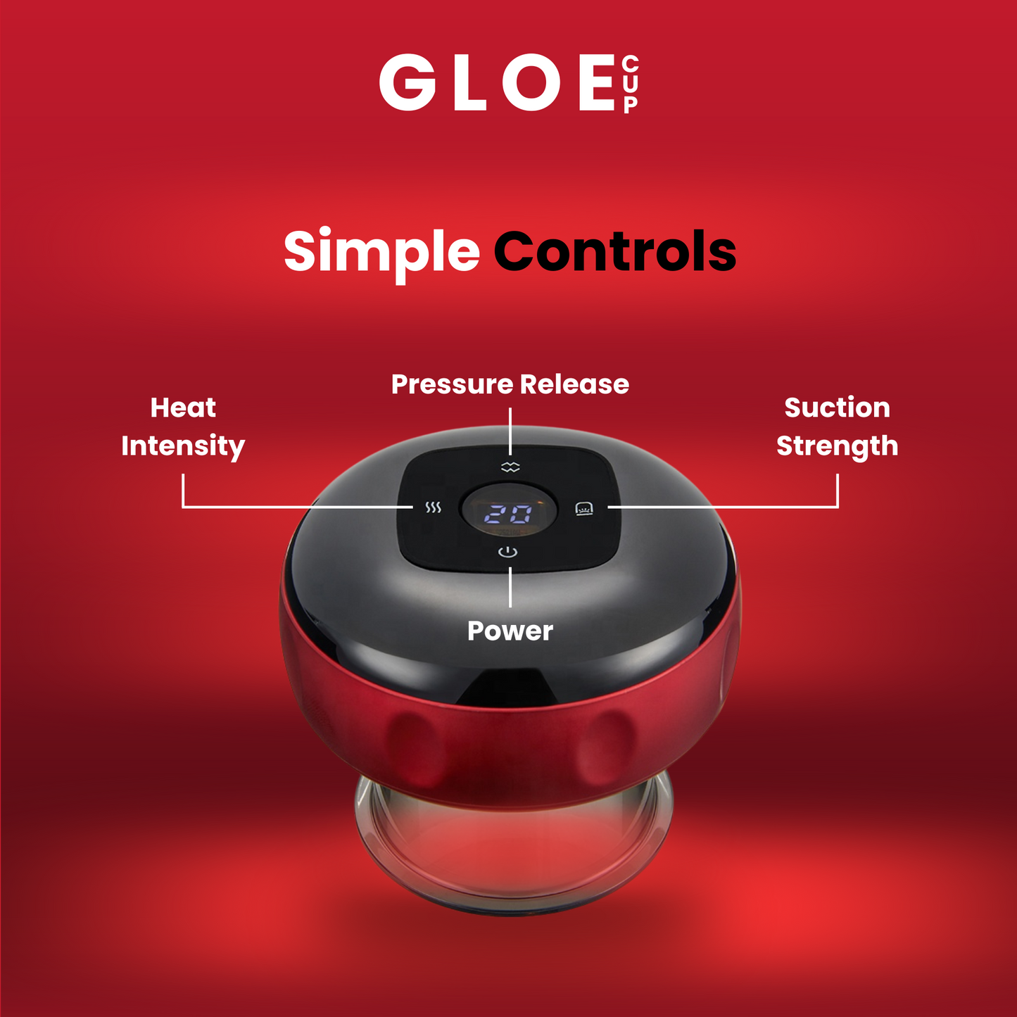 GloeCup™ Smart Cupping Massager